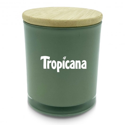 Green Large Coloured Sanur Candles